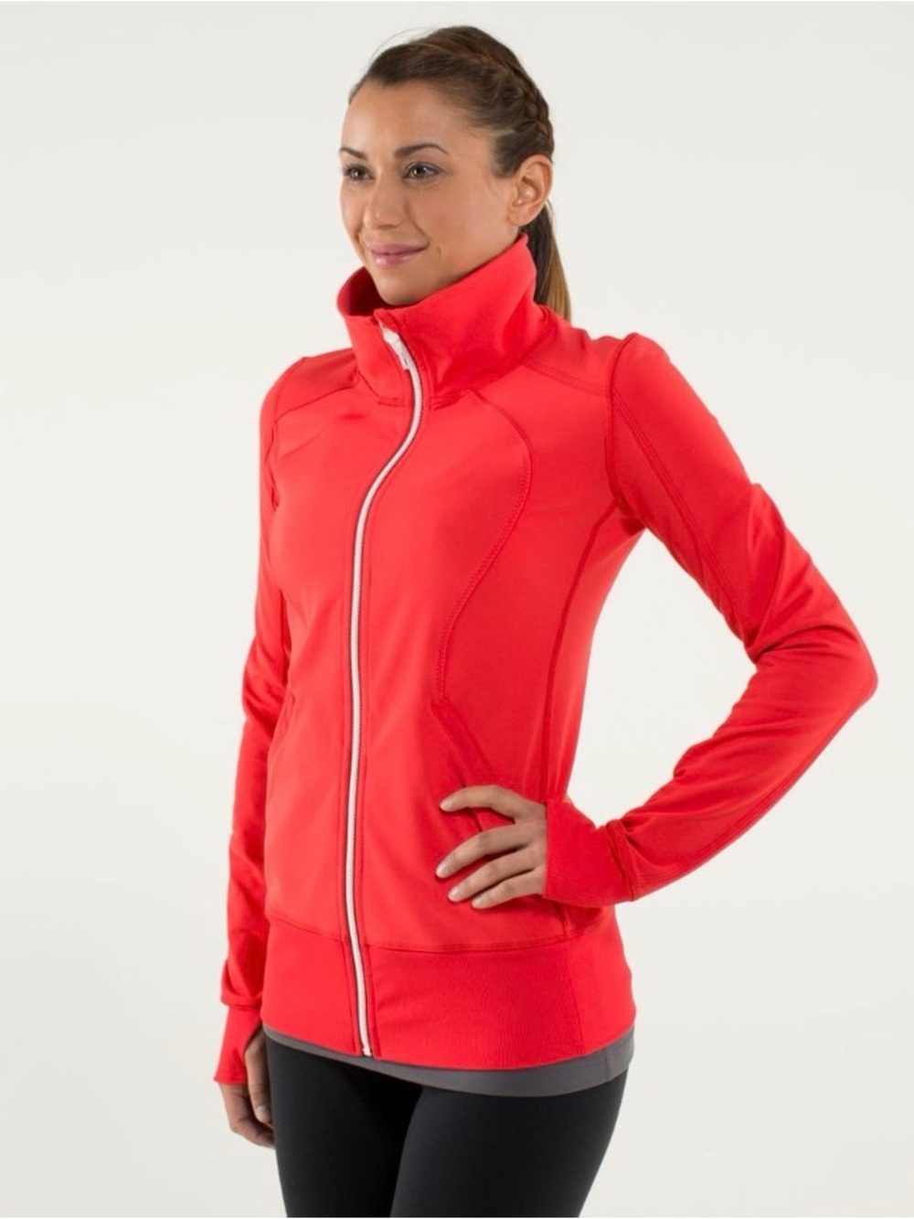 Lululemon Contempo Jacket Love Red